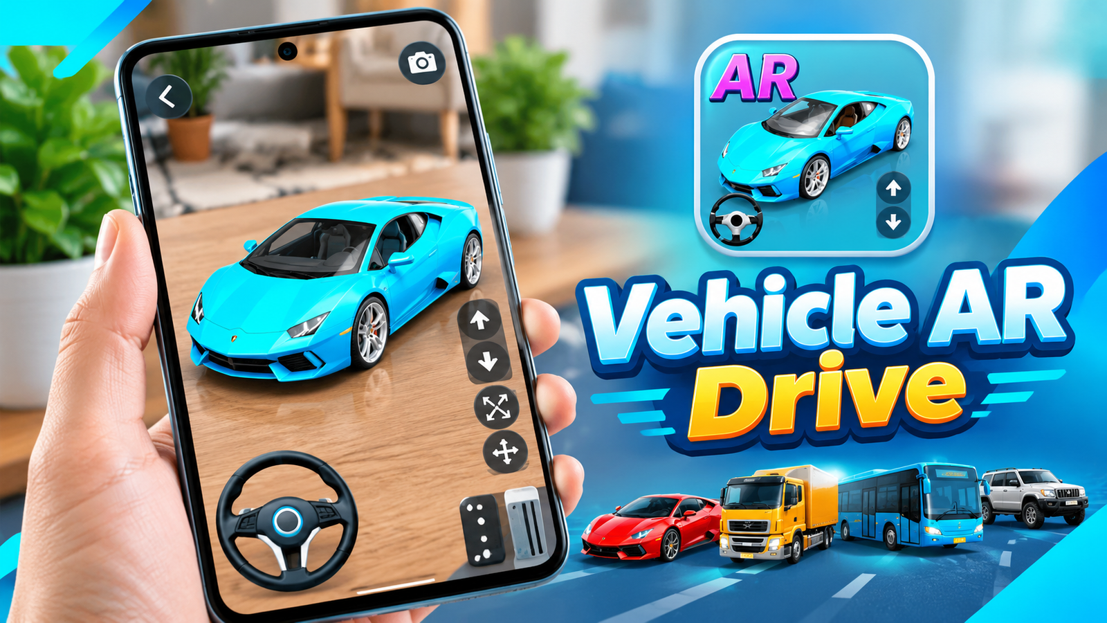Vehicle AR Drive Review: Explore and Drive 3D Vehicles in Augmented Reality