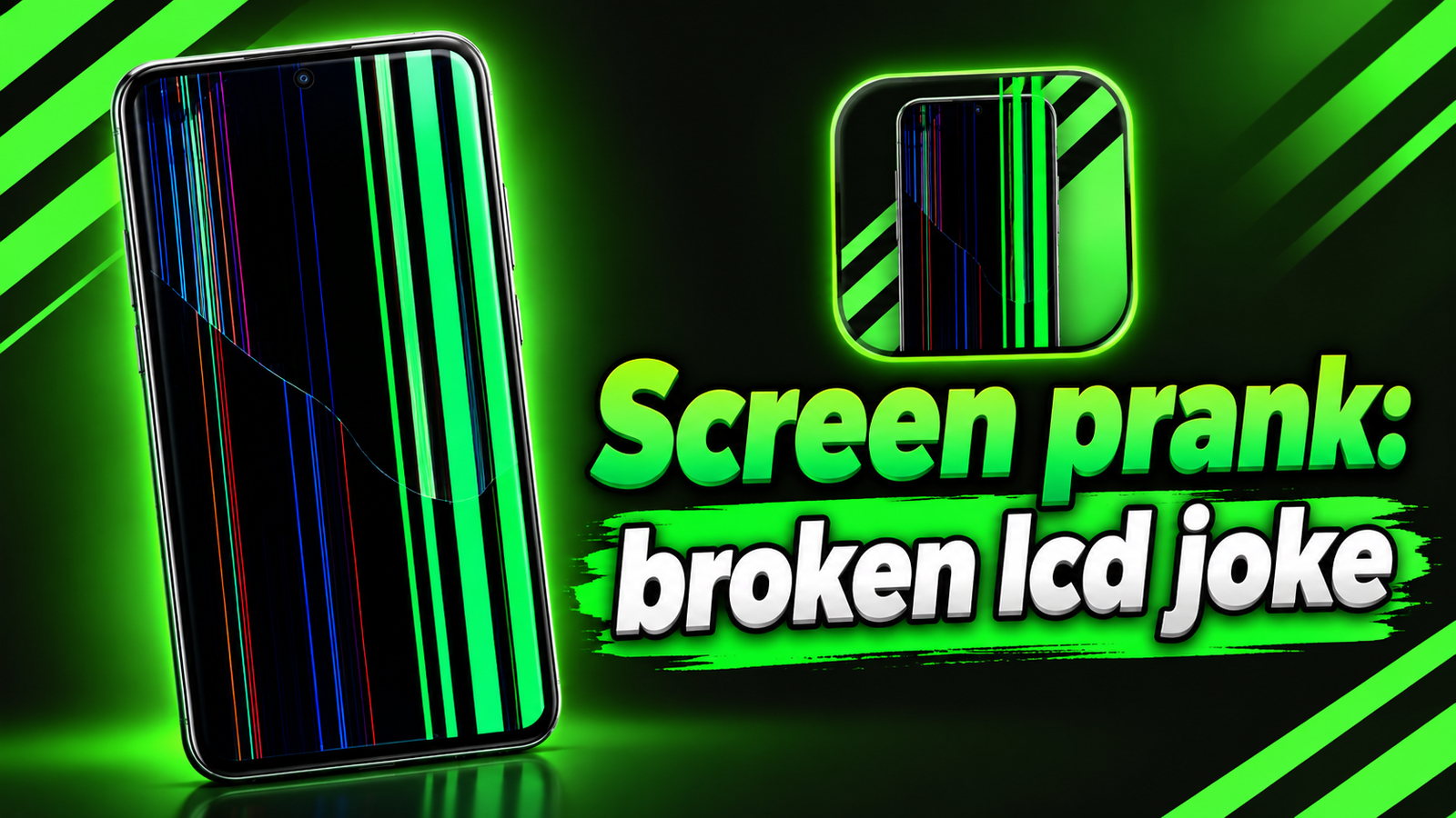 Screen Prank: Broken LCD Joke Review – Create Fake Screen Damage Effects on Android