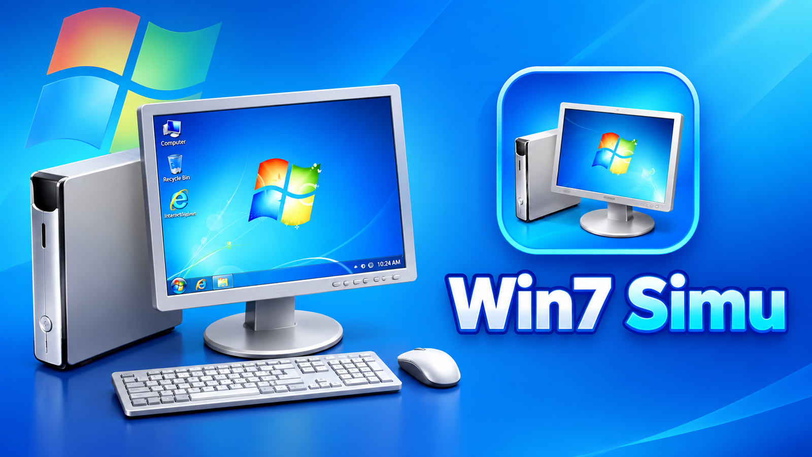 Win7 Simu Review: Experience the Classic Windows 7 Interface on Your Phone, Computer Launcher for Android